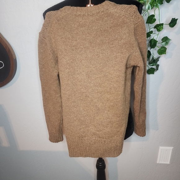 J. Crew Wool Blend Tan Sweater Size XXS - Picture 6 of 7